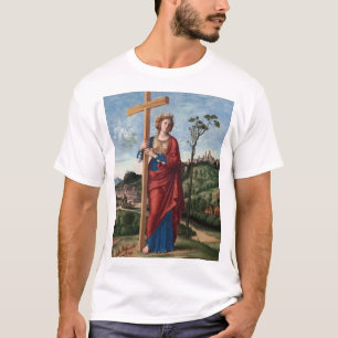 T-shirt Sainte Hélène avec la Vraie Croix Art sacré