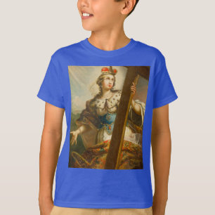 T-shirt Sainte Hélène avec la Vraie Croix Art sacré