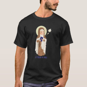 T-shirt Sainte Thérèse d'Avila Femmes Docteurs de l'Église