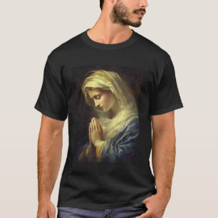 T-shirt Sainte Vierge Marie Jésus-Christ catholique chréti