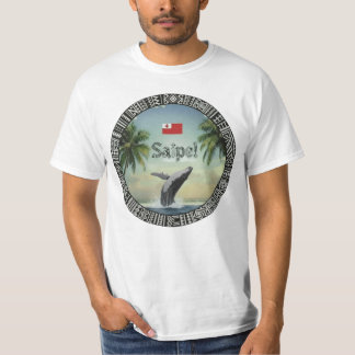 T-shirt Saipe Tonga Eua baleine hors réseau île du Pacifiq