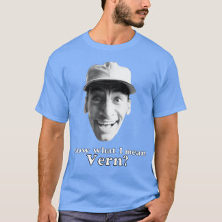 T-shirt Sais ce que je veux dire Vern retro