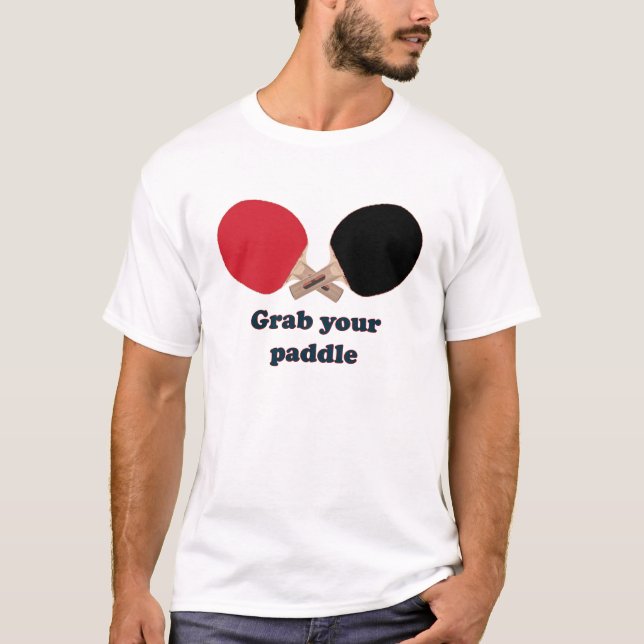T-shirt Saisissez votre ping-pong de palette (Devant)