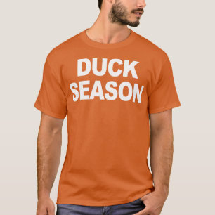 T-shirt Saison canard en blanc