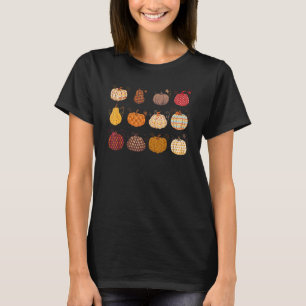 T-shirt Saison Citrouille d'automne Bonjour Citrouille Hap