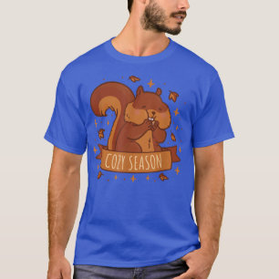 T-shirt Saison d'automne de l'écureuil