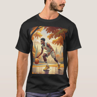 T-shirt Saison de basket-ball
