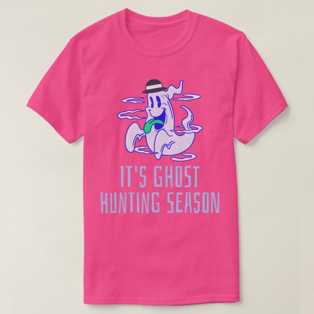 T-shirt Saison de chasse aux fantômes (Design devant)
