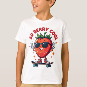 T-shirt Saison de fraises Cool Berry