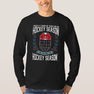 T-shirt Saison de hockey sur glace Hockey