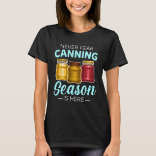T-shirt Saison de mise en conserve Canning Homesteader Jar