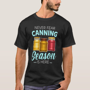 T-shirt Saison de mise en conserve Canning Homesteader Jar