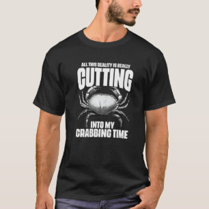 T-shirt Saison De Pêche Au Crabe Pour Le Pêcheur De Crabe