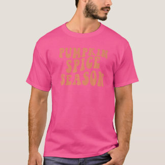 T-shirt Saison d'épices Citrouille rétro Bonjour Citrouill