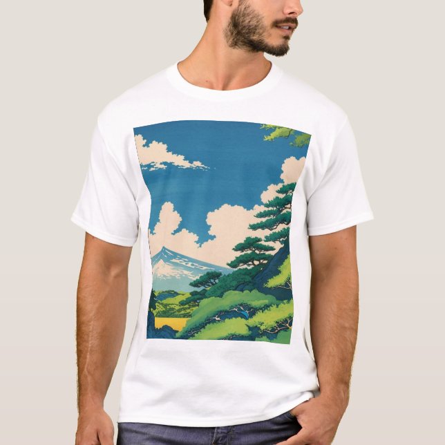T-shirt Saison d'été japonaise (Devant)