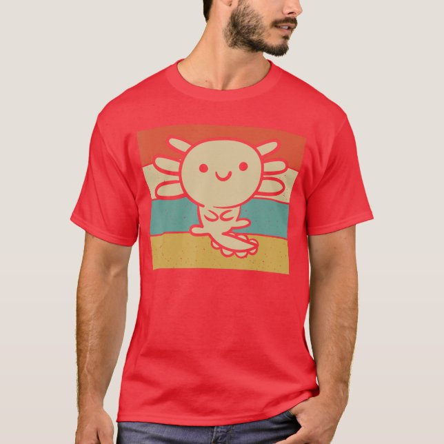 T-shirt Saison d'Halloween Axolotl Éffrayant Axolotl Lover (Devant)