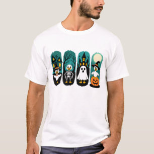 T-shirt Saison d'Halloween effrayante