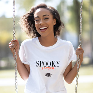 T-shirt Saison Éffrayante belle Araignée d'Halloween