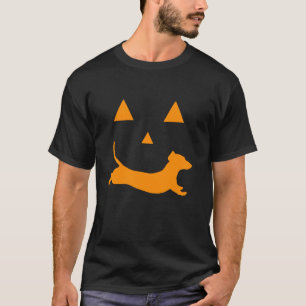 T-shirt Saison Éffrayante de Chien de Sorcière Dachshund R