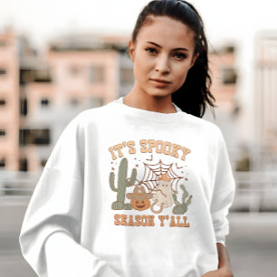 T-shirt Saison Éffrayante de Cowgirl occidentale Halloween