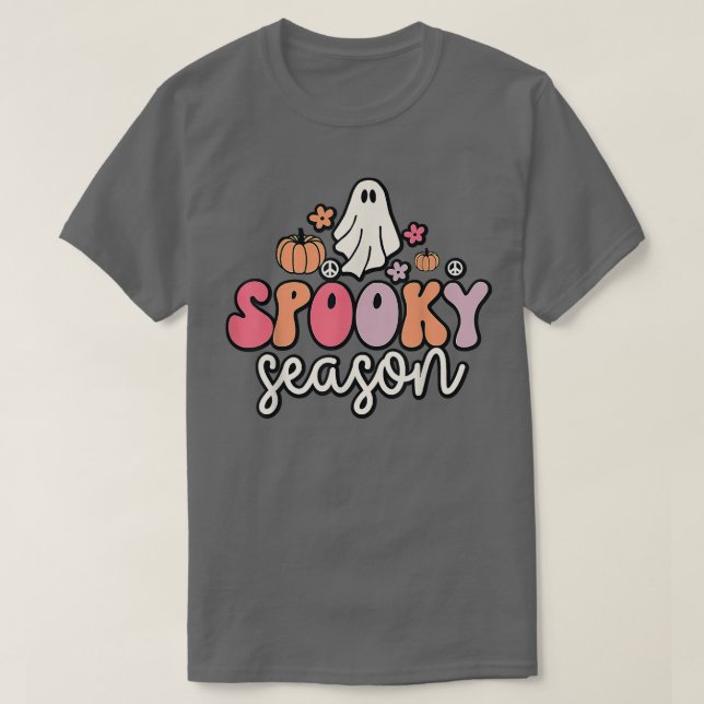 T-shirt Saison Éffrayante du fantôme super 866 (Design devant)