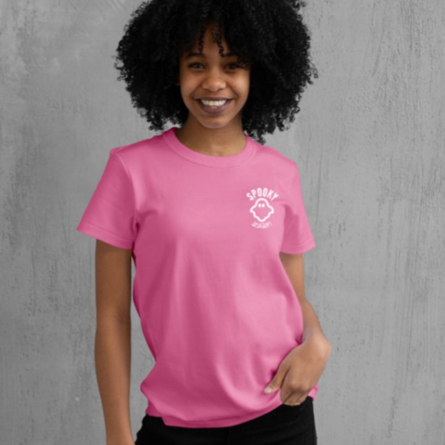 T-shirt Saison éffrayante mignonne Fantôme Halloween T-shi (Créateur téléchargé)