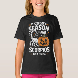 T-shirt Saison éffrayante : Scorpios en charge Funny Hallo