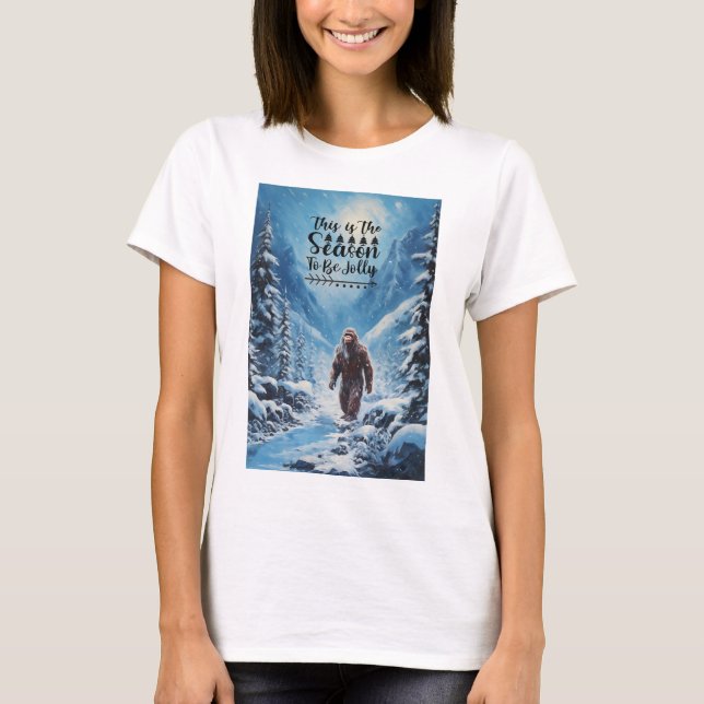 T-shirt Saison Être Jolly Bigfoot (Devant)
