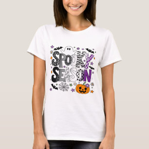 T-shirt Saison Halloween Spooky Asexuée