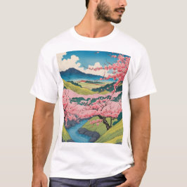 T-shirt Saison printemps japonaise
