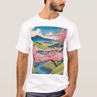 T-shirt Saison printemps japonaise