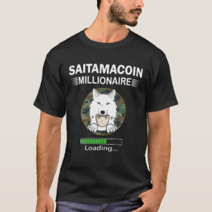 T-shirt Saitama Coin Le Millionaire Chargement Jeton Coin 