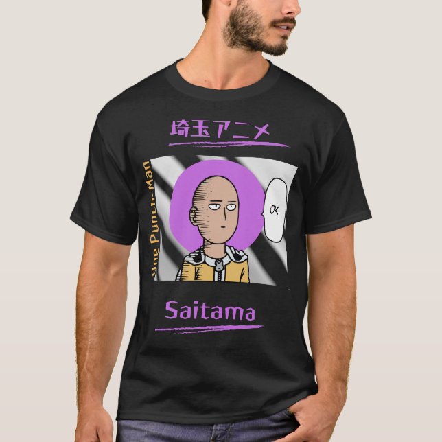 T-shirt Saitama: The One Punch Wonder (Devant)