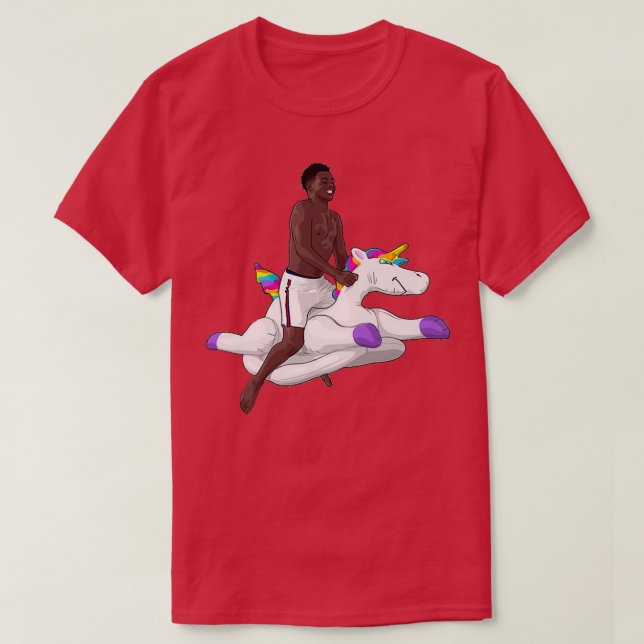 T-shirt Saka Unicorn Bukayo Saka Unicorn 1 (Design devant)