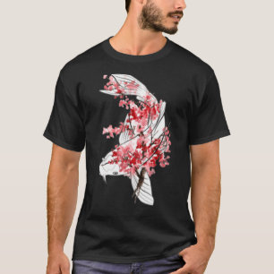 T-shirt Sakuara Koi Carp Nishikigoi Poisson Art japonais