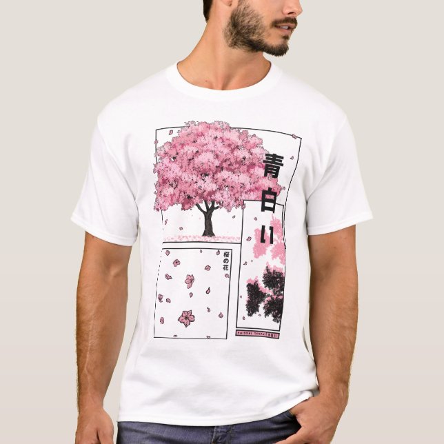 T-shirt Sakura Anime (Devant)