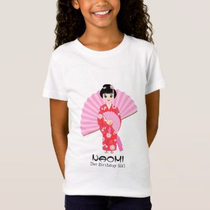 T-Shirt Sakura Cerry Blossom Japonaise Fête d'Anniversaire