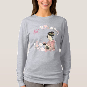 T-shirt Sakura Geisha