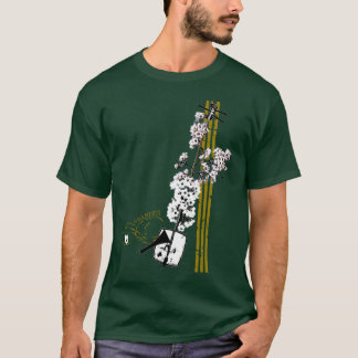 T-shirt Sakura Shamisen des hommes