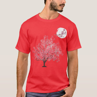 T-shirt Sakura Tree Japonaise Printemps Heure Chercher Blo