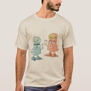 T-shirt Sal et Poivre Mascotte Vintage