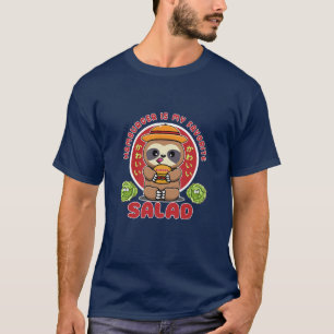 T-shirt Salade de hamburger Cute Kawaii