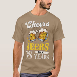 T-shirt Salades Et Bières vintages À Mon Anniversaire De 3