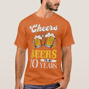 T-shirt Salades Et Bières vintages À Mon Anniversaire De 7