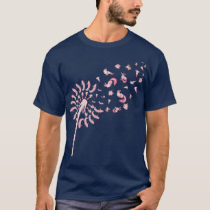T-shirt Salamandre mexicaine Amphibian Dandelion Axolotl