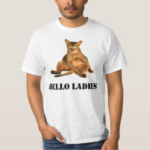 T-shirt sale de chat, bonjour le T-shirt graphique