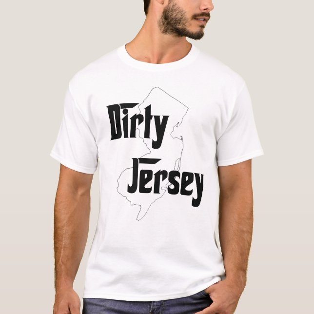 T-shirt sale du Jersey (Devant)