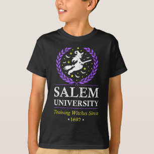 T-shirt Salem Witch University Training Halloween Femmes
