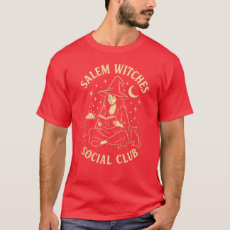 T-SHIRT SALEM WITCHES SOCIAL CLUB