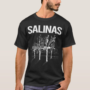 T-shirt Salinas des arbres de la rue